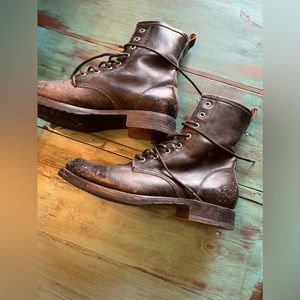 Frye Veronica combat boot